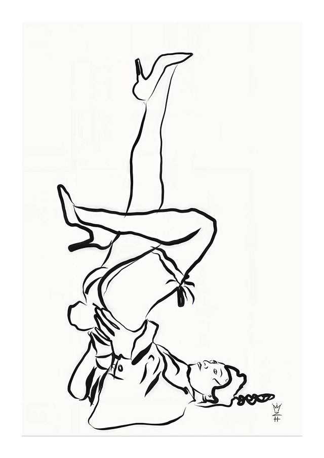 Upside down