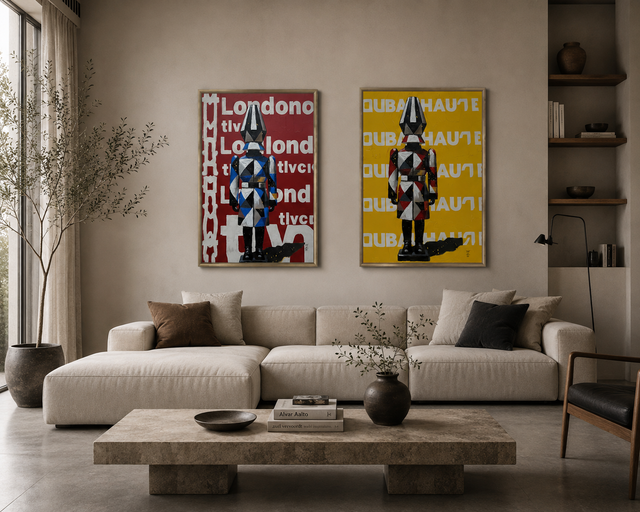 Yellow Queen's Guards // Limited Edition Print