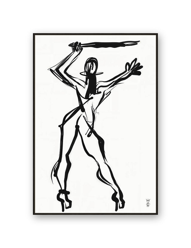 Warrior woman // Limited Edition Print