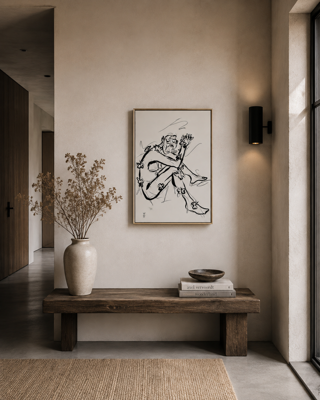 Butterfly girl // Limited Edition Print